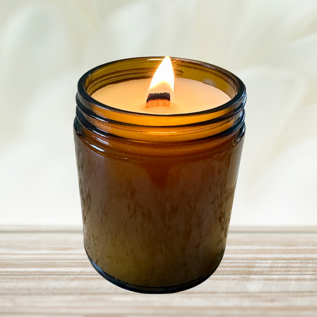 Moon Milk Beeswax Candle