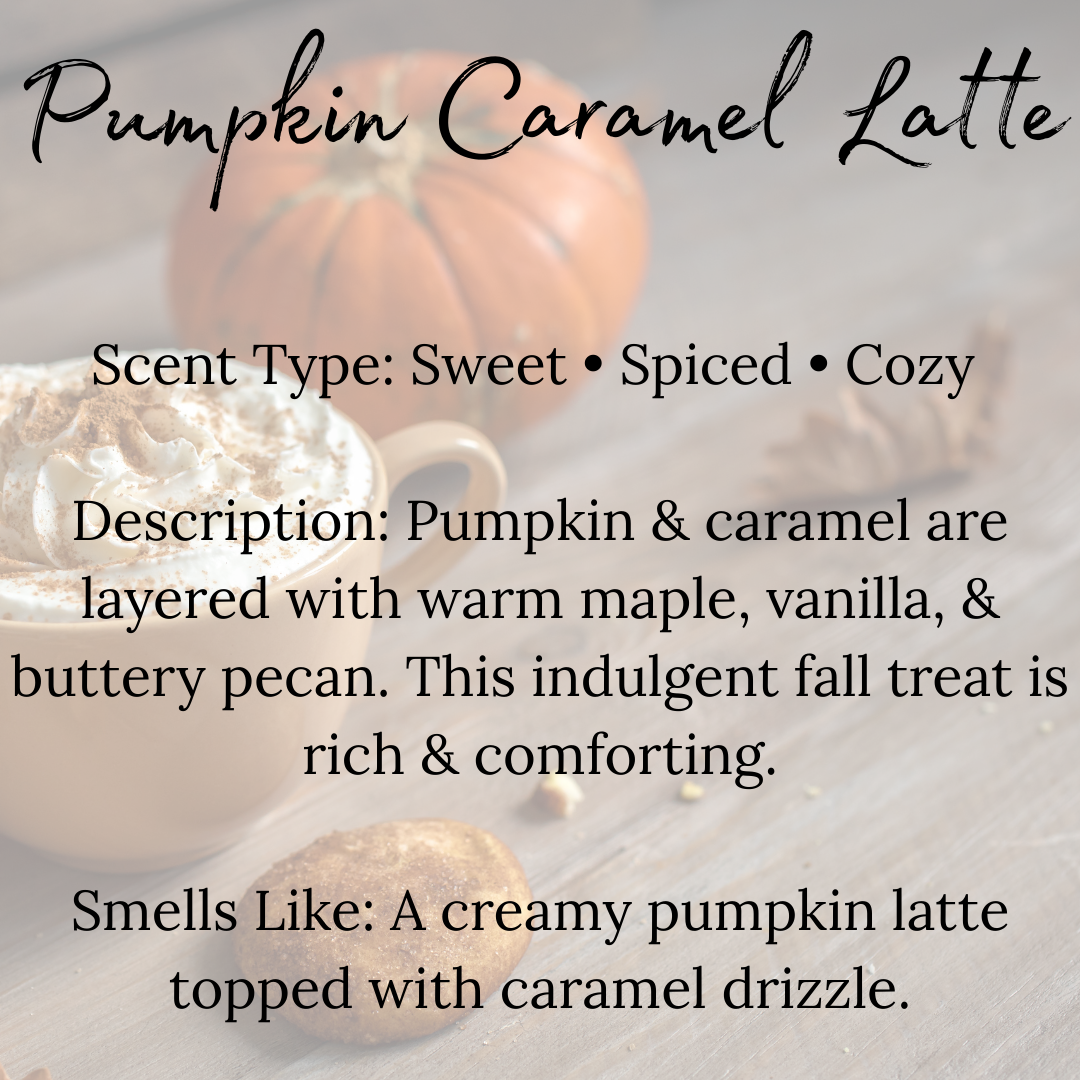 Pumpkin Caramel Latte Beeswax Candle
