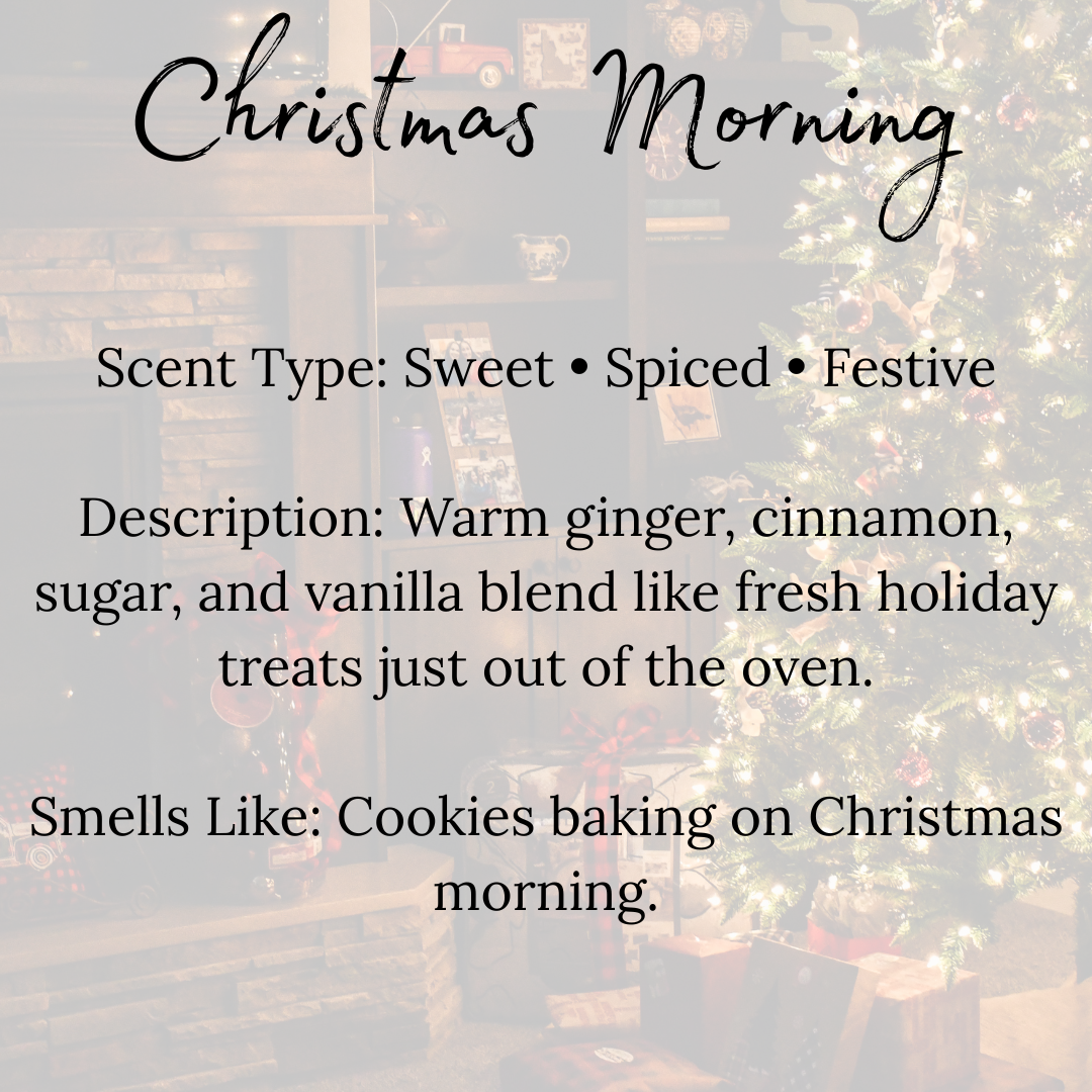 Christmas Morning Beeswax Candle