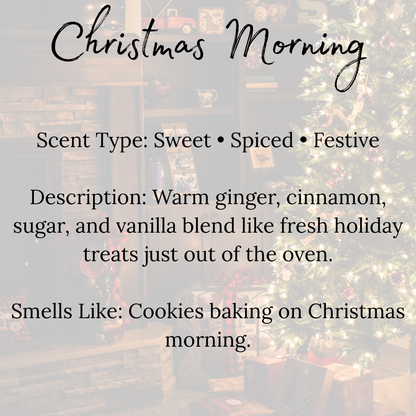 Christmas Morning Beeswax Candle