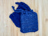 navy blue cotton soap bag