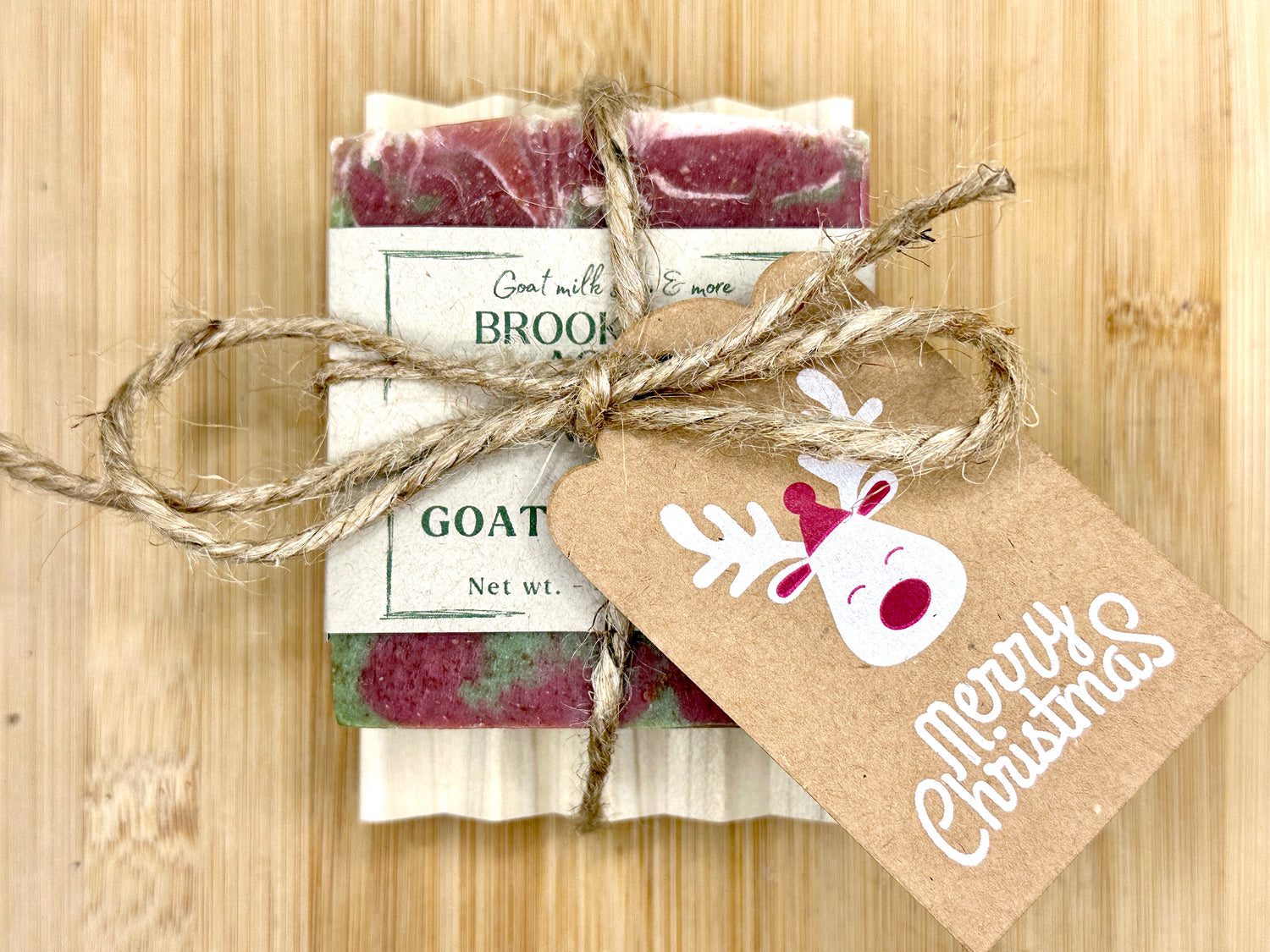 Holiday Soap &amp; Dish Gift Set