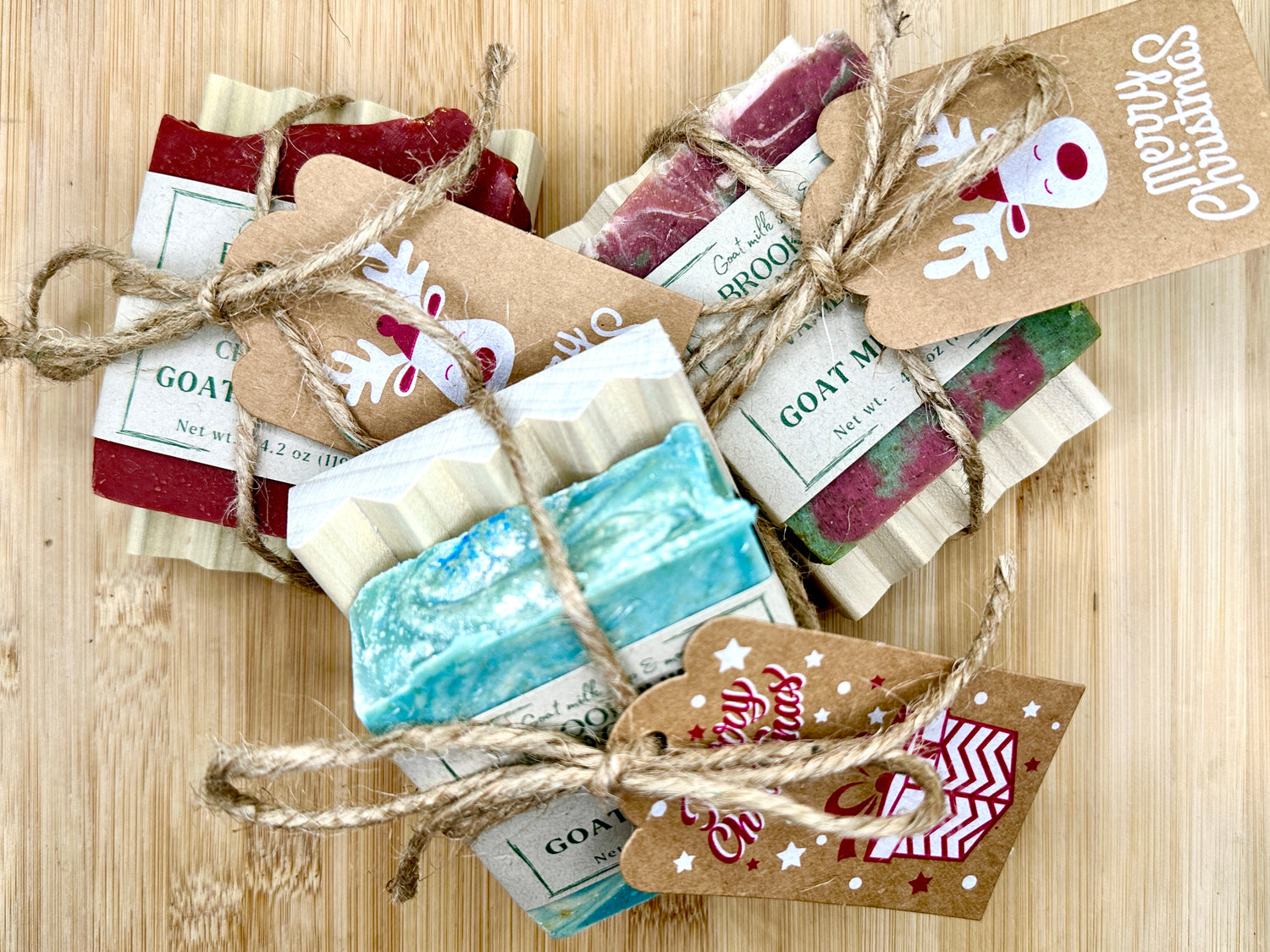 Holiday Soap &amp; Dish Gift Set