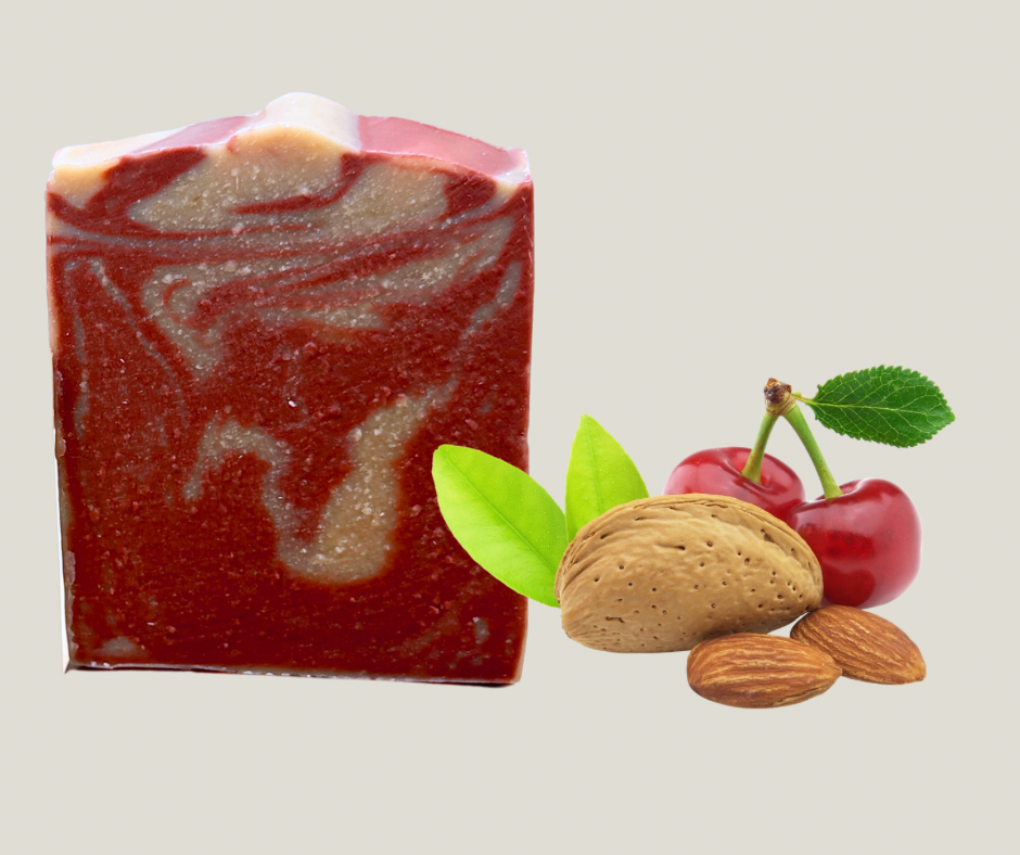 Cherry Almond - Goat Milk Soap