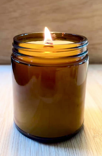 Apple Spice Cake Beeswax Candle